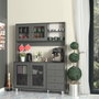 Hanah Home Armario Multiusos Grano 140 - Anthracite